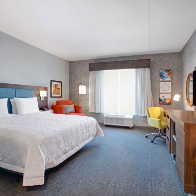 1 King Bed Mobility/Hearing Accessible Room With Roll-in Shower-Non-Smoking Hampton Inn & Suites by Hilton Waterloo St. Jacobs Promo Code