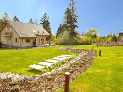 Luxurious Villa with Sauna, Hot Tub, Recreation Room, Large Enclosed Garden Hotels in 