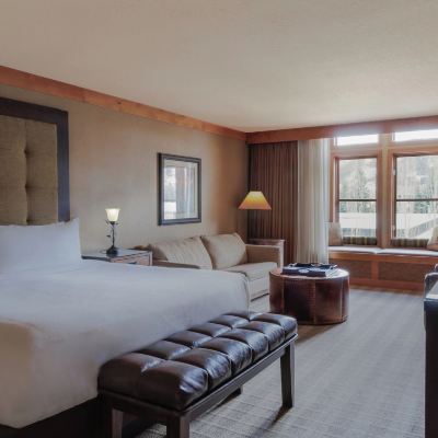 Deluxe Room, 1 King Bed, Fireplace (Premium King Fireplace With Sofa Slee) Wyoming Inn of Jackson Hole Promo Code