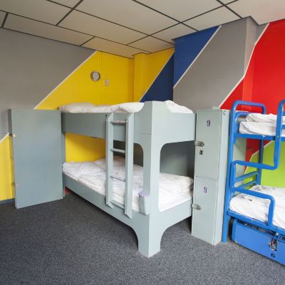 Double Bed In A 18-Bed Dorm (1 Bed, 2 Guests) 飛天豬市中心旅舍優惠