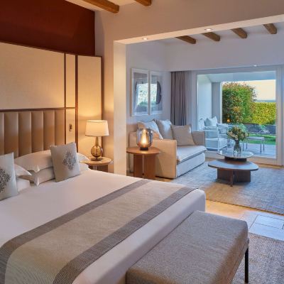 King Junior Suite with Private Garden Conrad Chia Laguna Sardinia Promo Code