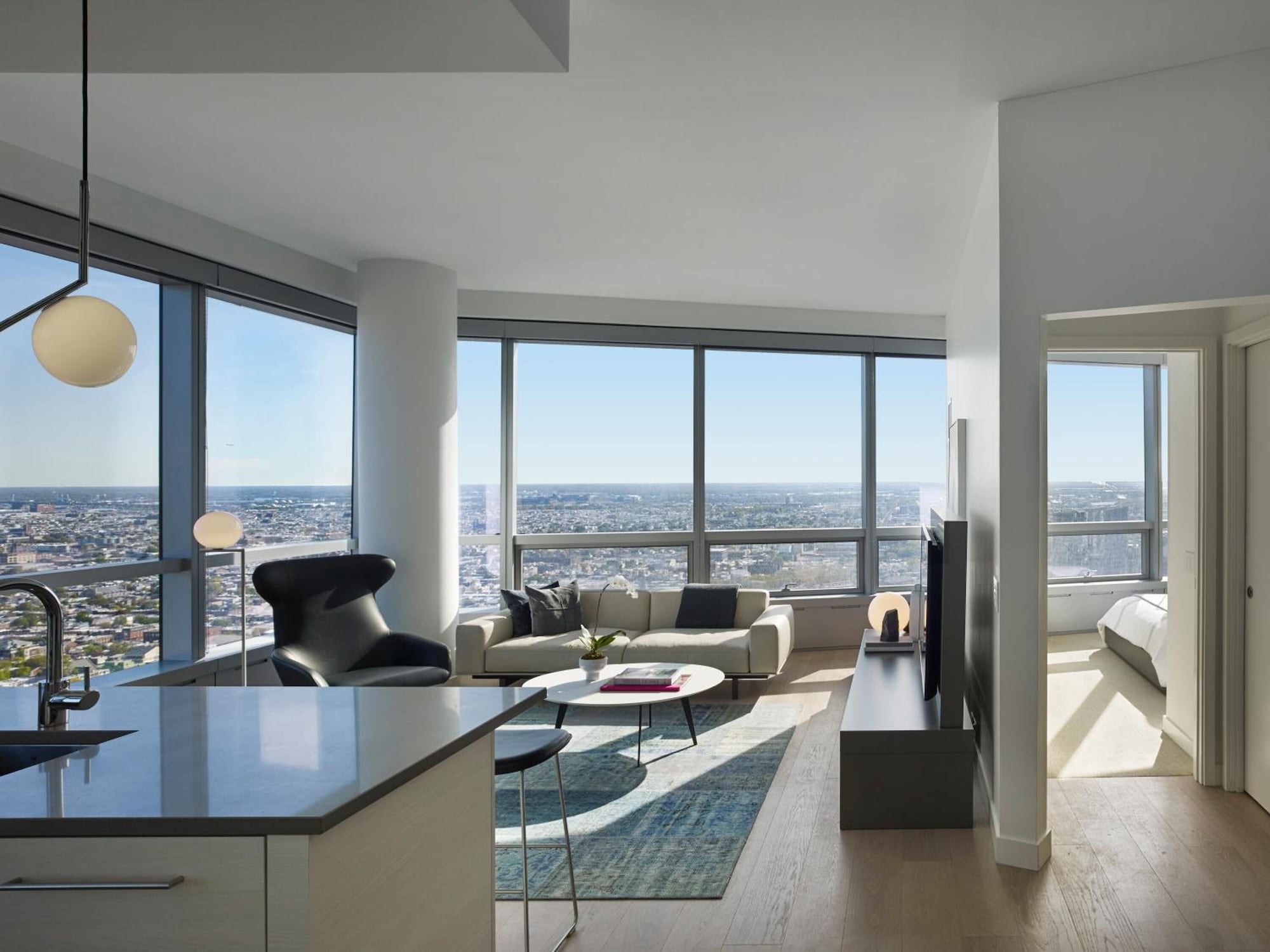 顶层房， 2 间卧室 （Skyline）