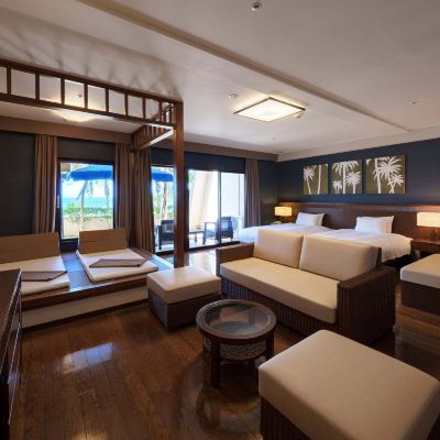 エグゼクティブシーサイドツインルーム（本館オーシャンズウイング） グランヴィリオリゾート石垣島 オーシャンズウイング＆ヴィラガーデン クーポン