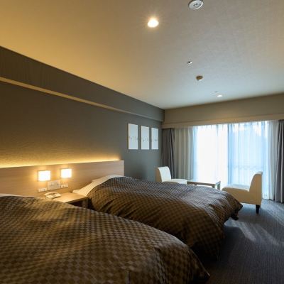 ゲストルーム（ベッド2台） 有馬温泉　メープル有馬　自家源泉の銀泉を愉しむ宿 クーポン