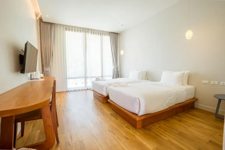 ห้องซูพีเรียร์ เตียงแฝด พร้อมระเบียง