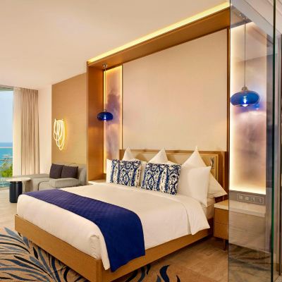 Deluxe King Room with Partial Sea View and Balcony Autograph Collection Paragraph Resort & Spa Shekvetili Promo Code