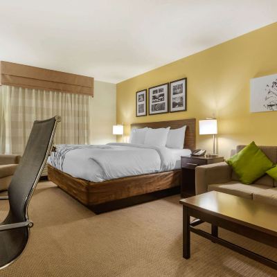 Accessible King Suite With Sofa Bed-Non Smoking Sleep Inn & Suites Fargo Medical Center Promo Code