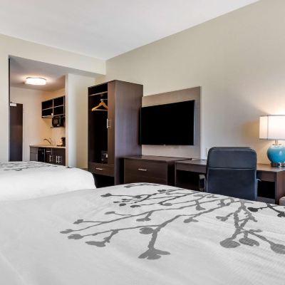 2 Queen Beds Suite Non-Smoking Sleep Inn & Suites Promo Code
