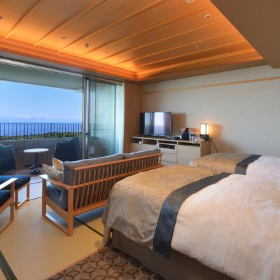 套房（帶露天浴缸）（禁菸） 伊東高原龜之井飯店優惠