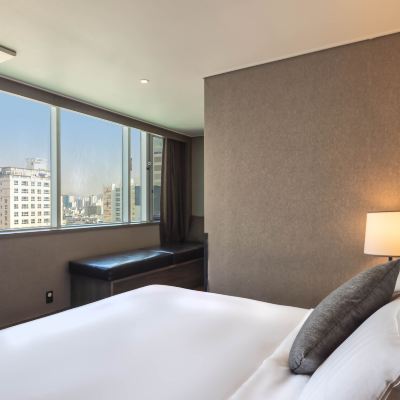 Deluxe Double City View(Weekday Happy-Hour For 2) 켄트호텔 광안리 by 켄싱턴 쿠폰