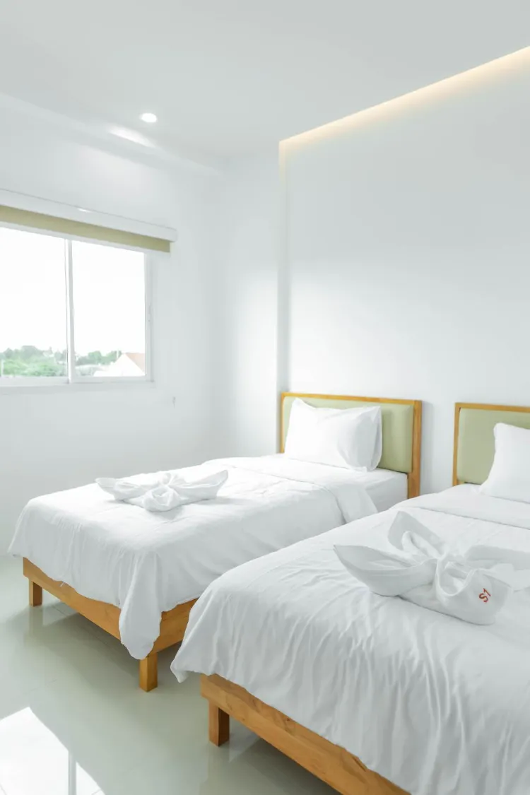 ห้องมาตรฐานเตียงแฝด - ปลอดบุหรี่