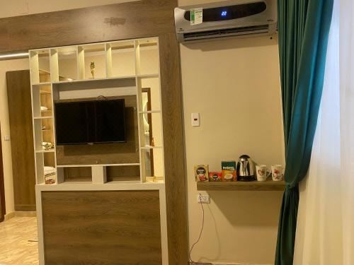 带阳台的三人房，可看金字塔景观