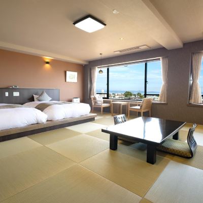 2階 オーシャンサイド 和洋室 11畳 眺望の宿　しおり クーポン