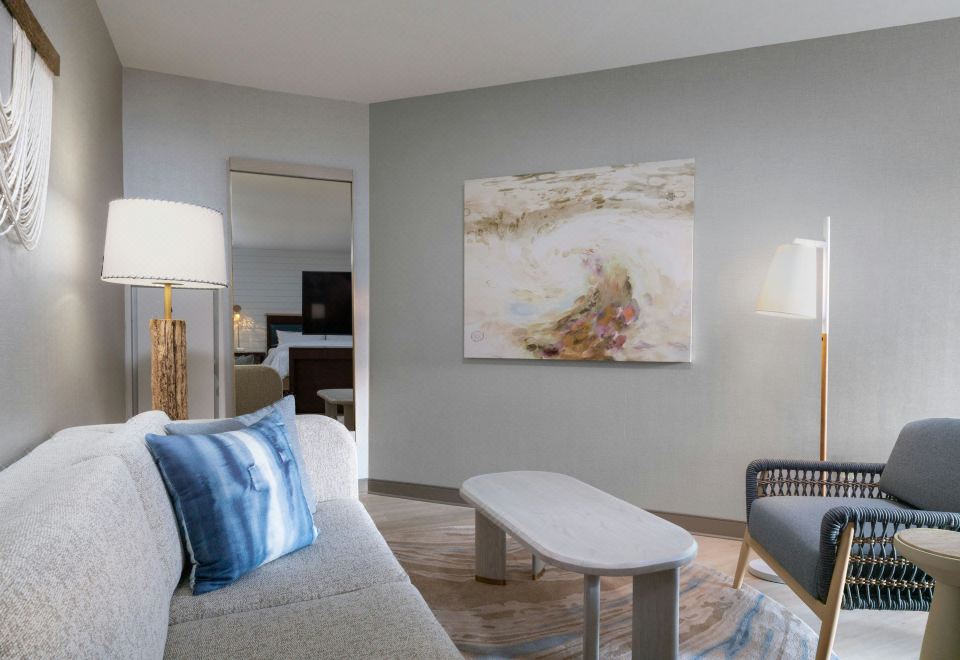 海滨特大床房带阳台