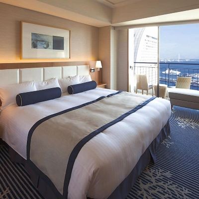 俱樂部客房, 1 張特大床, 可進入俱樂部酒廊, 海灣景觀 （Bay Club Floor） 橫濱灣東急大飯店優惠