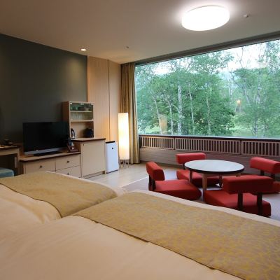 和風西洋風ファミリーツインルーム 水上高原ホテル200（トゥーハンドレッド） クーポン