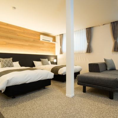 デラックスツインルーム(浴室) 富士五湖　西湖　マ・メゾン（2018年7月新館リニューアル） クーポン