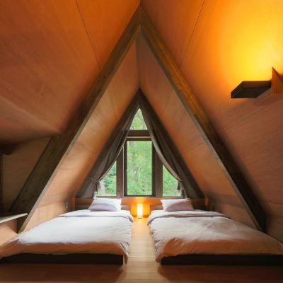 2nd Floor Suspension Bridge Type With Natural Hot 三角屋根の貸別荘　Villa Yoshino クーポン