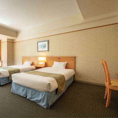 Twin Room (Kafu Wing) ホテル華の湯　30種類の湯船が人気の宿 クーポン