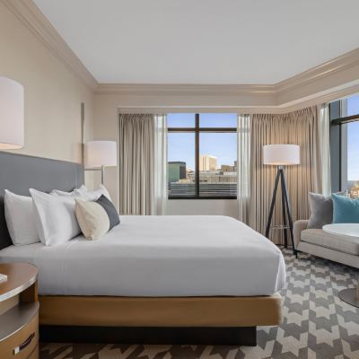 Premier Corner Room With 1 King Bed-Executive, Centennial Olympic Park View Omni Atlanta Hotel at CNN Center Promo Code