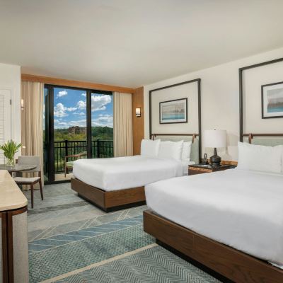Balcony 2 Queen Lake View, Guest Room, 2 Queen, Lake View Merriweather Lakehouse, Autograph Collection Promo Code