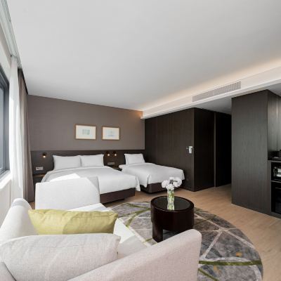 [My Minibar] Junior Suite Family Twin Room + Minibar 나인트리 프리미어 호텔 서울 판교 쿠폰