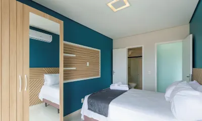 Aptos em Cond. c/ Piscina a 1 Quadra da Praia de Cumbuco - KVI Hotele w: 