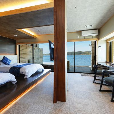 別館 低層階・コーナー和洋室・バス付き・湖の景色 千年亭 クーポン