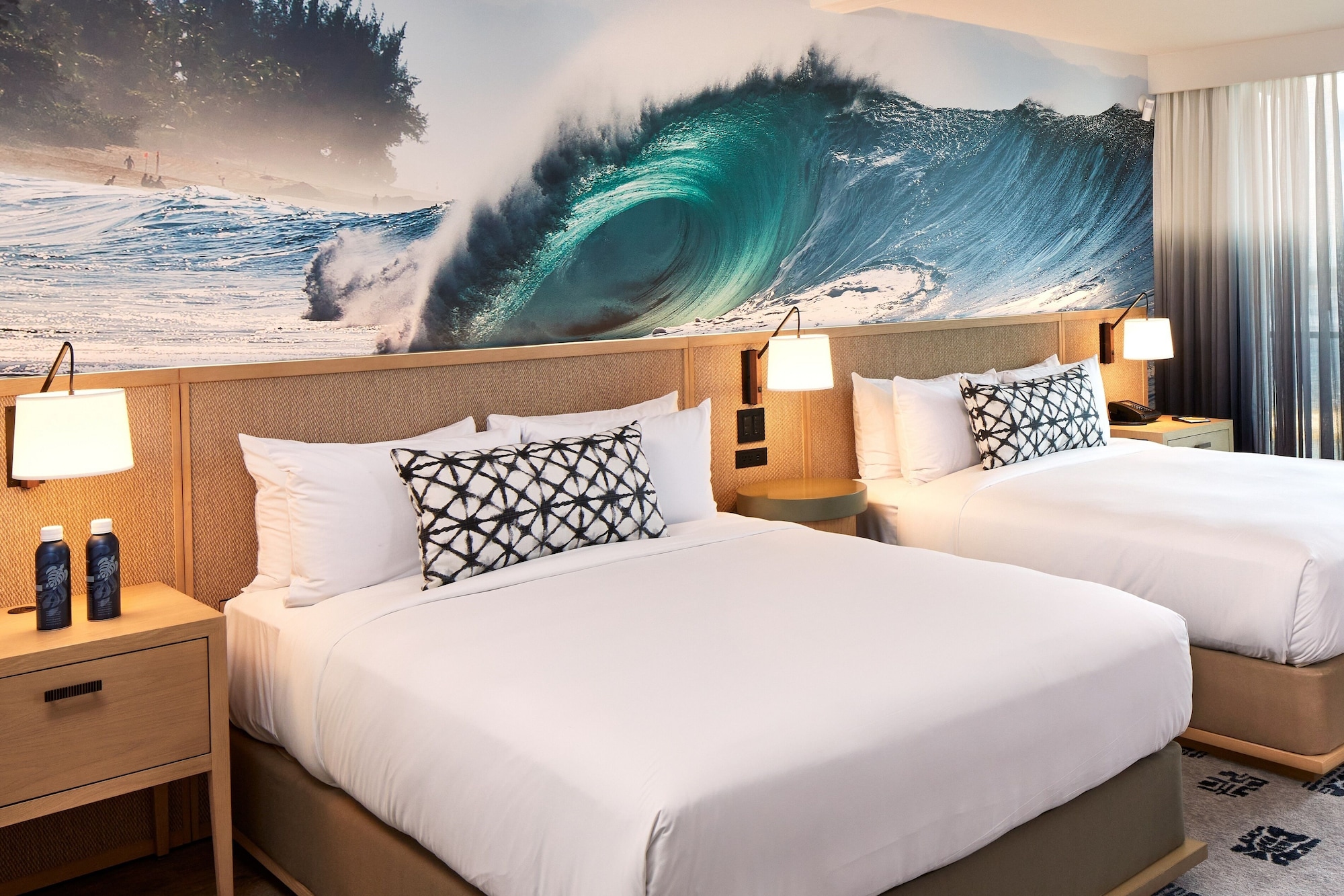 海景客房（2张大床，带阳台）