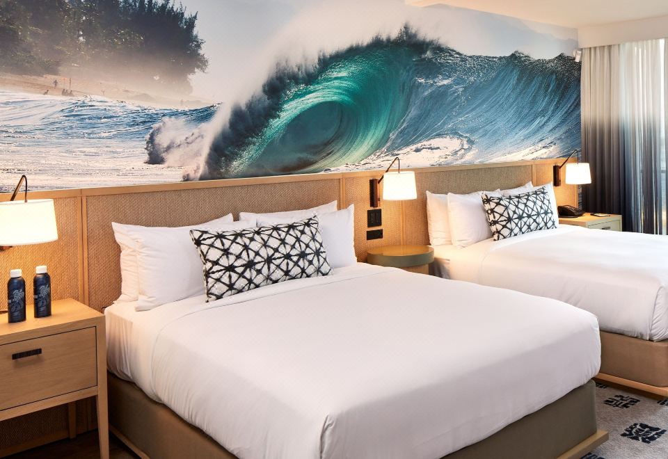 海景客房（2张大床，带阳台）