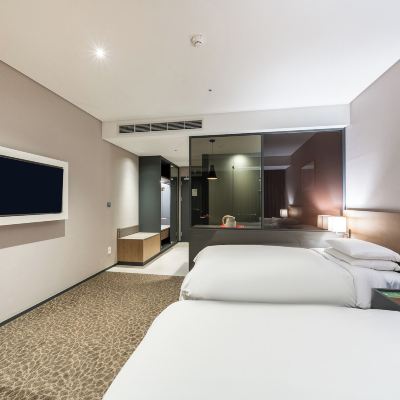 豪華城景家庭房 釜山站ASTI飯店優惠