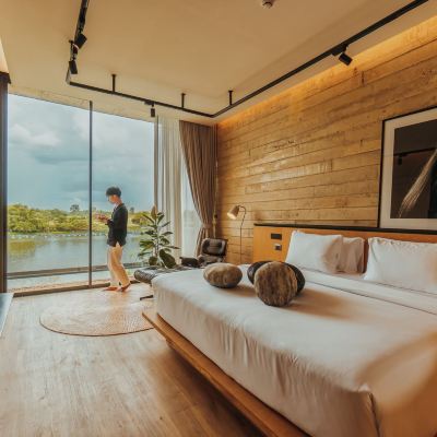 一臥室流水泳池別墅 X2桂河度假村優惠