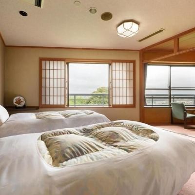 和風オーシャンビュールーム(禁煙) 花ごころの湯 新富亭 クーポン