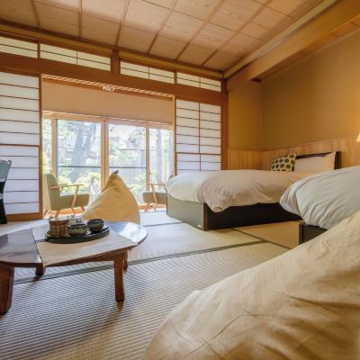 [Anzu] Twin Beds Room, Non Smoking 華灯りの宿 加命の湯 クーポン