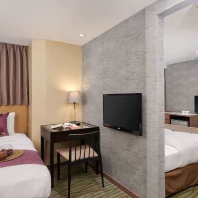 雙臥室四人房（無窗） 儷夏商旅-西門捷運館優惠