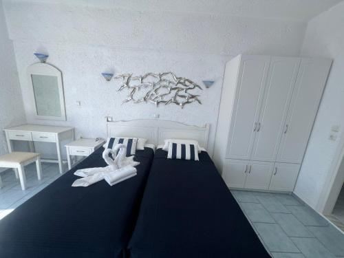 带阳台的双床房