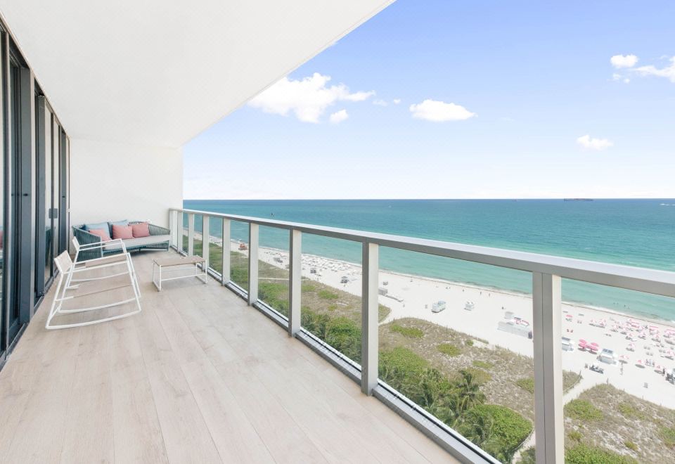 奢華海濱3.5臥室套房，高樓層，陽臺