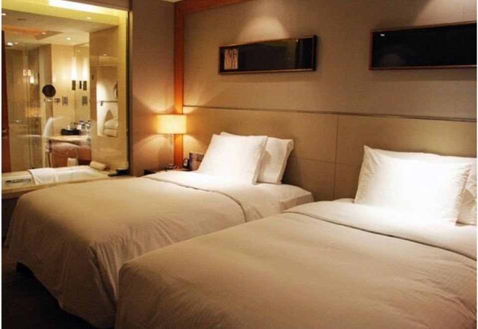 豪华双床房（乾湿分离浴室+吹风机）