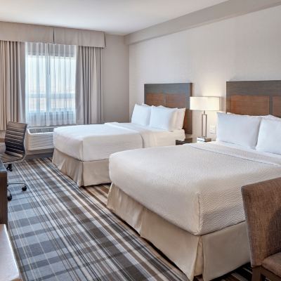 Suite with Two Queen Beds Days Inn & Suites by Wyndham Airdrie Promo Code