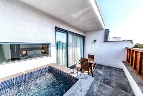 带露台的双人房