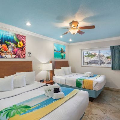 Deluxe One Bedroom Suite: 2 Queen Beds And 1 Sleeper Sofa Bay Palms Waterfront Resort - Hotel and Marina Promo Code