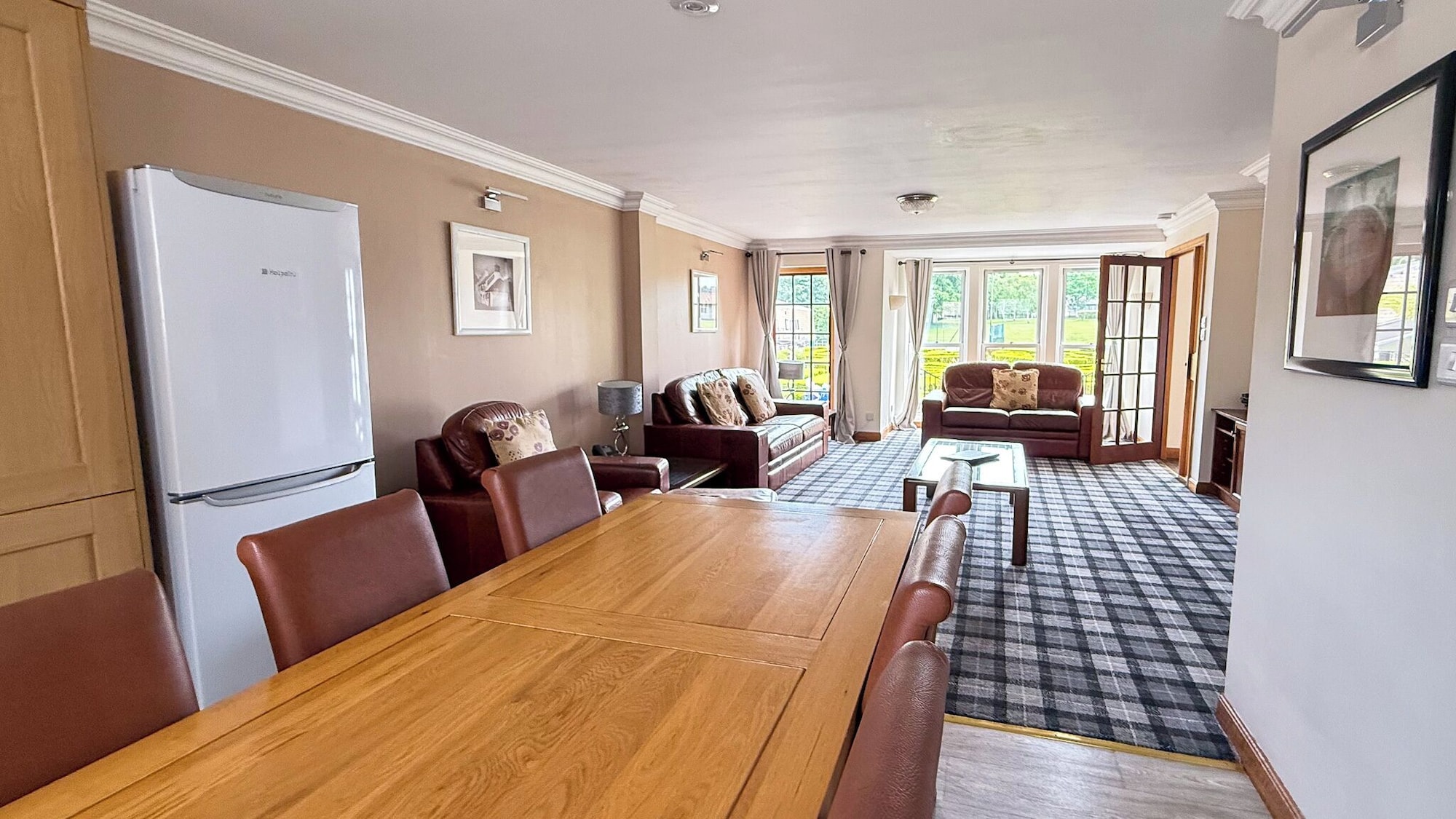 标准公寓， 3 间卧室， 允许带宠物， 花园景观