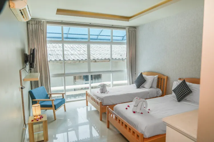 ห้องพรีเมียม, เตียงเดี่ยว 2 เตียง