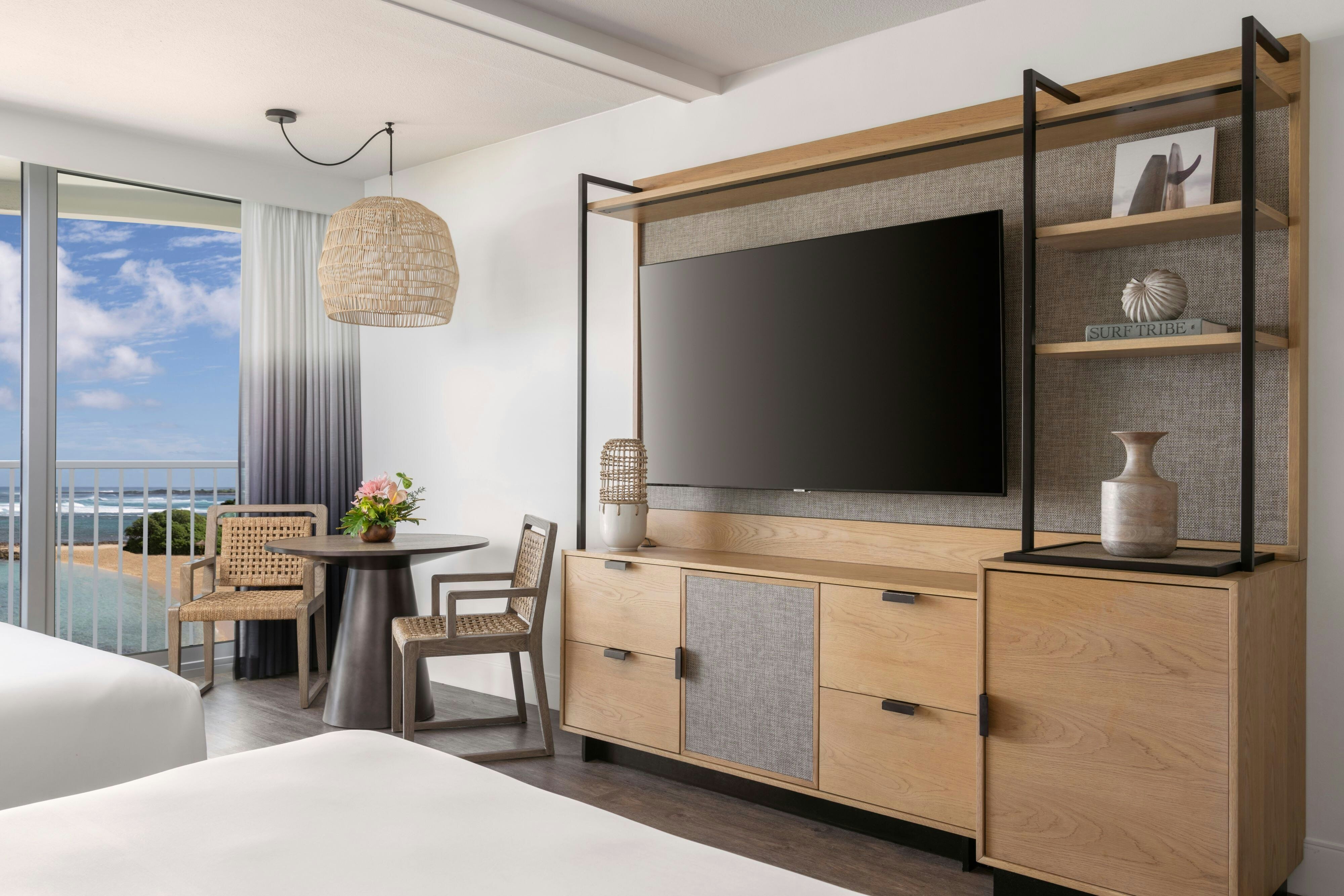 海景客房（2张大床，带阳台）