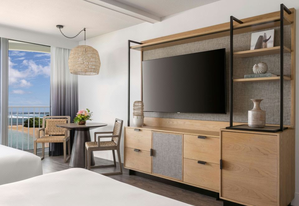 海景客房（2张大床，带阳台）