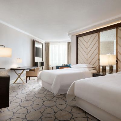 小型套房， 可使用俱樂部休息室， 一卧室套房， 2張單人床 華沙喜來登大酒店優惠