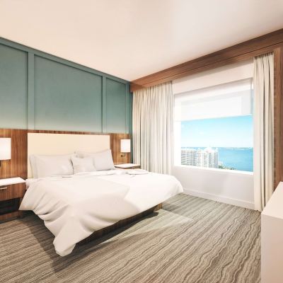 Hearing Accessible Premium King Two Room Suite
