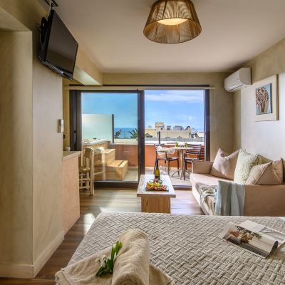 Premium Room Sea View Outdoor Jacuzzi Esperides Resort Crete, the Authentic Experience Promo Code