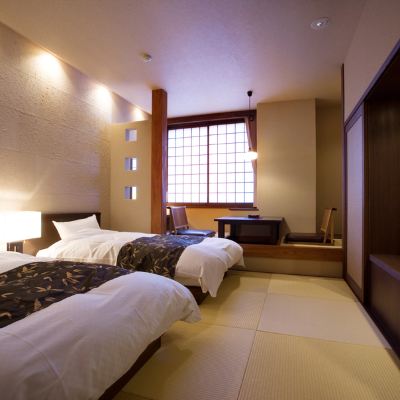 和風ツインルーム(本館) 庄川温泉風流味道座敷ゆめつづり クーポン