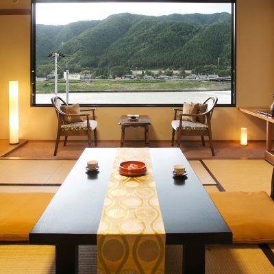◆ River Side Japanese-Style Room ◆"Standard"10 Tatami Mats + Wide Rim[Japanese Room][Non-Smoking][River View]